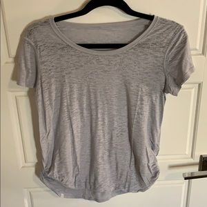 Grey lululemon top